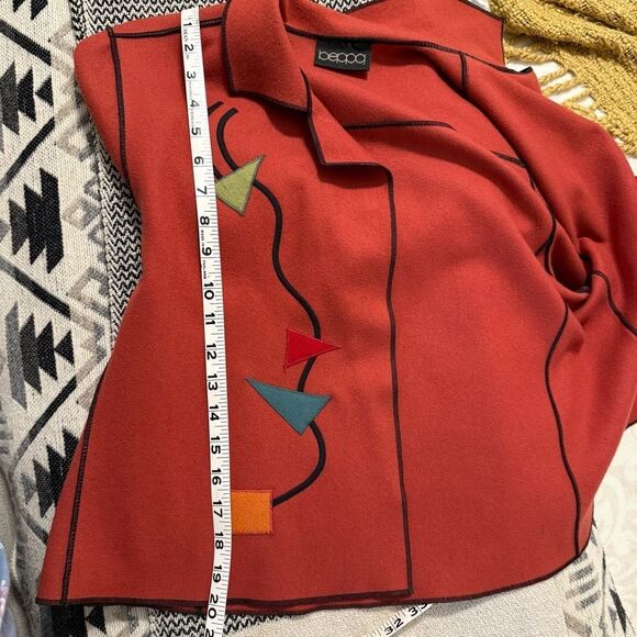 Beppa Vintage Red(pinkish) Wool Jacket - Picture 10 of 10